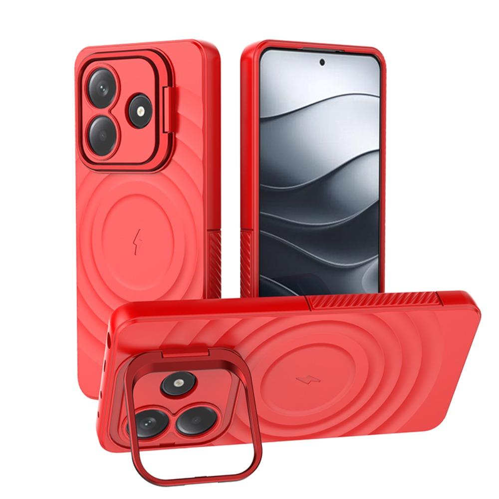 Redmi Note 14 Pro Plus 5G Phone Cover Magsafe Compatible For Xiaomi Poco X7 Wireless Charge Shockproof Case Camera Bracket Skin Touch Feel Funda