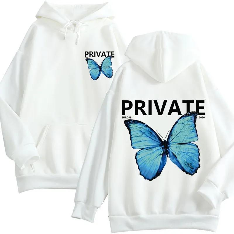 American Y2K New Fashion Trend Fleece Padded Hoodie Women Street Hip Hop Loose Sweatshirt Couple Casual Punk Hoodie