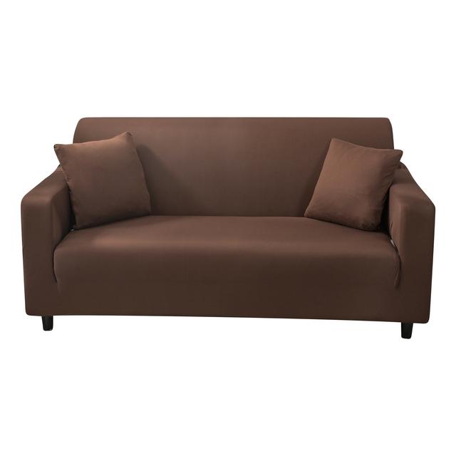 

Чехол на диван для кресла, чехол для секционного дивана для шезлонга, нужно заказывать 1PC 1 seat 90-140cm кофейный