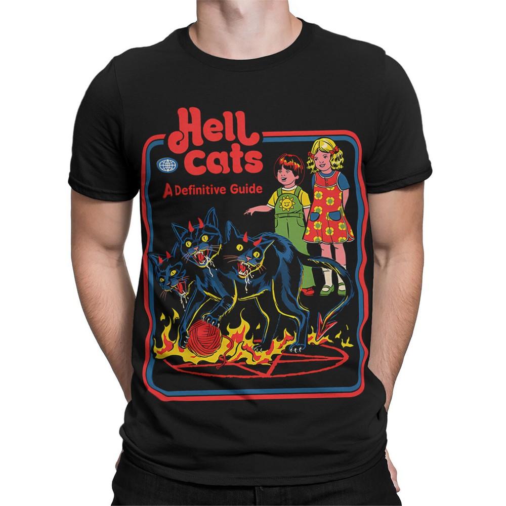 

Hell Cats 90s Bold and Fearless T-Shirt for Cat Lovers #SR#T433 2XL