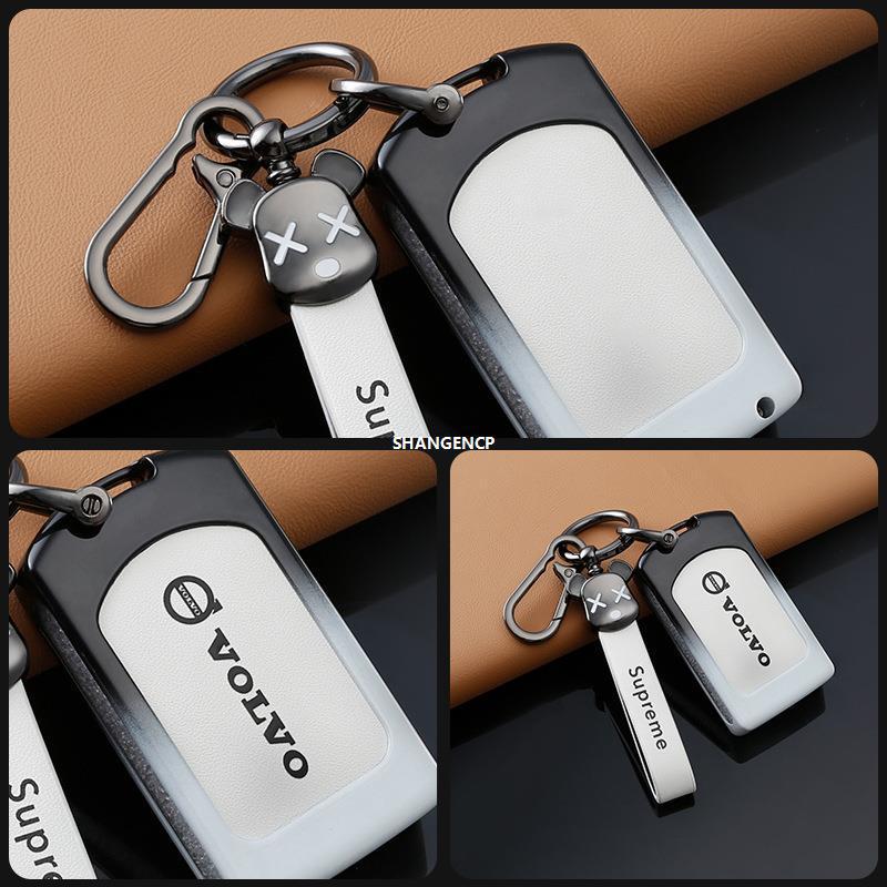 Volvo Schlüsselhüllen: Kompatibel mit XC60, S60, XC90, XC40 und Unisex-Schlüsseltaschen.