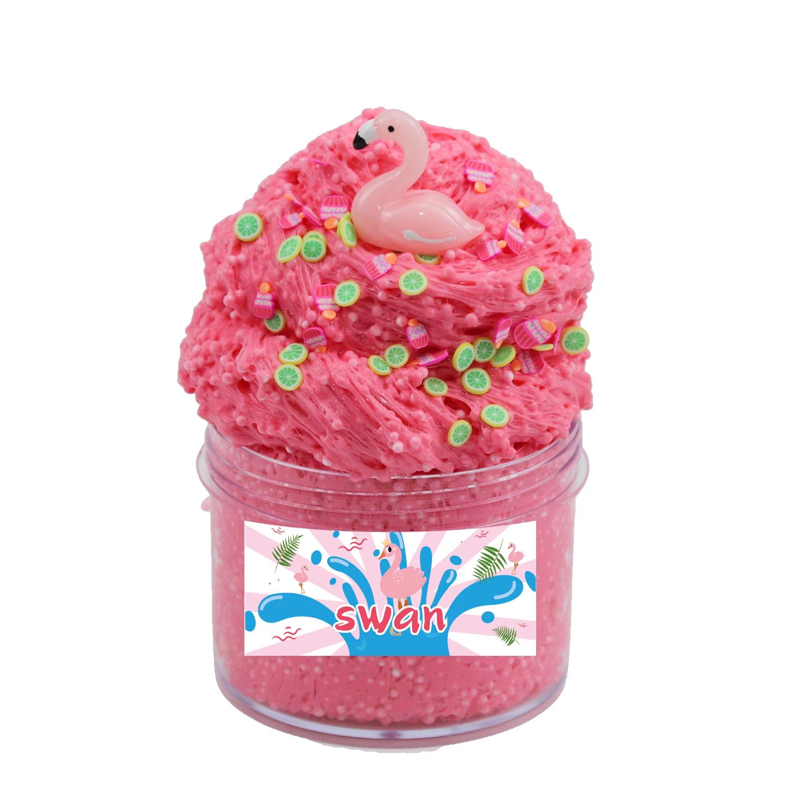 

Festive Fluffy Slime Kit, Colored Clay Crystal Glue with Foam, DIY Craft Supplies for Decompression and Holiday Gift Presents