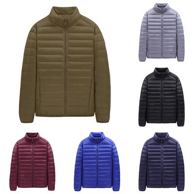 Down Cotton Jacket Light And Thin Stand Collar Loose Large Casual Down Jacket