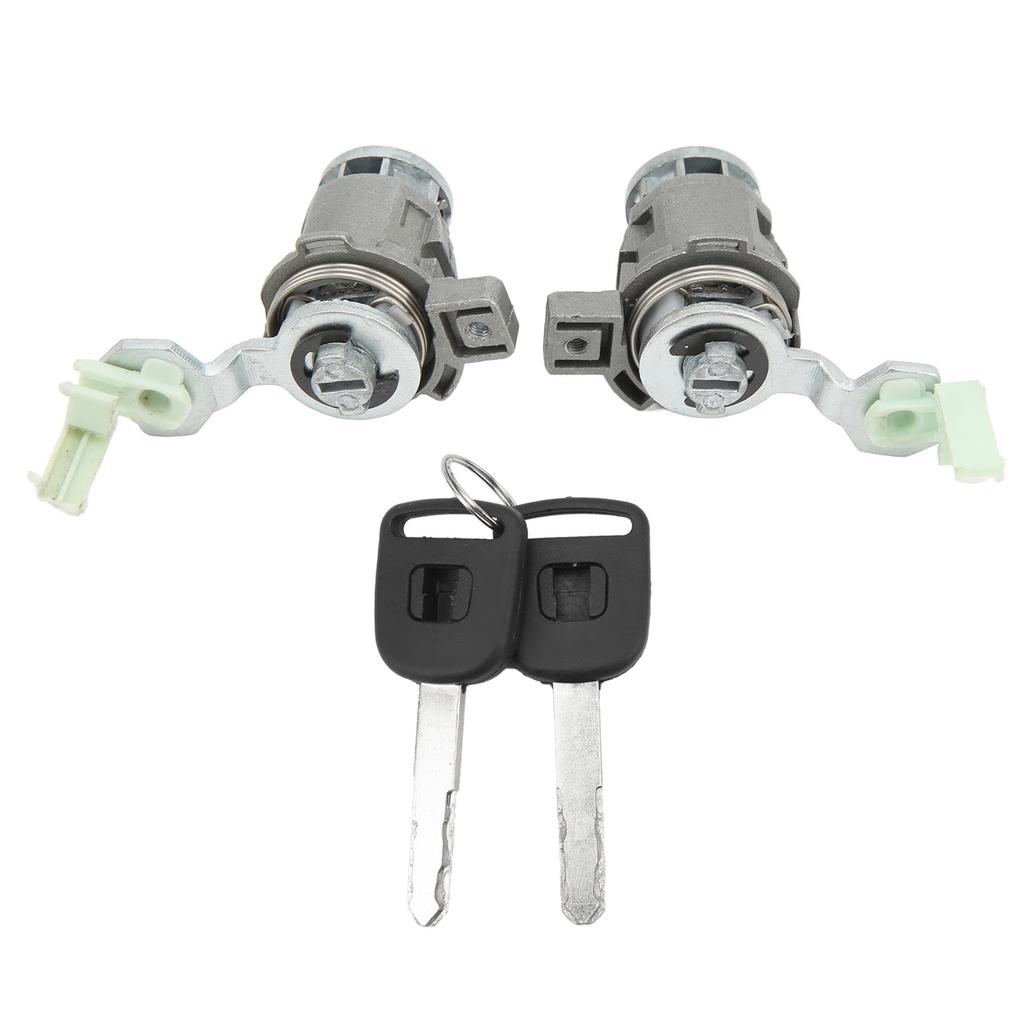 Front Door Lock Cylinder 72185 S9A 013 Left Right Barrel Set with 2 Keys for Civic CR?V Element