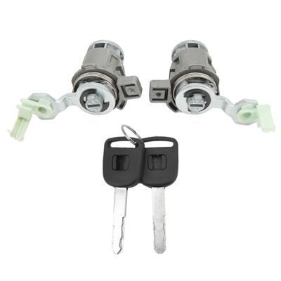 Cilindro Serratura Porta Anteriore 72185 S9A 013 Set Cilindretti Sinistro Destro con 2 Chiavi per Civic CR?V Elemento