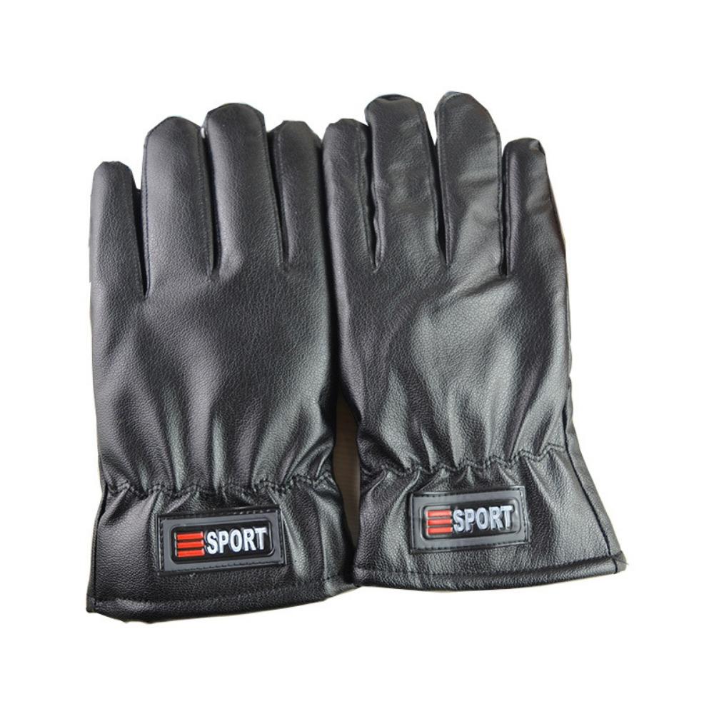 

Осень и зима новые мужские термофлисовые перчатки мотоциклетные уличные модные ветрозащитные и холодостойкие перчатки с сенсорным экраном average size