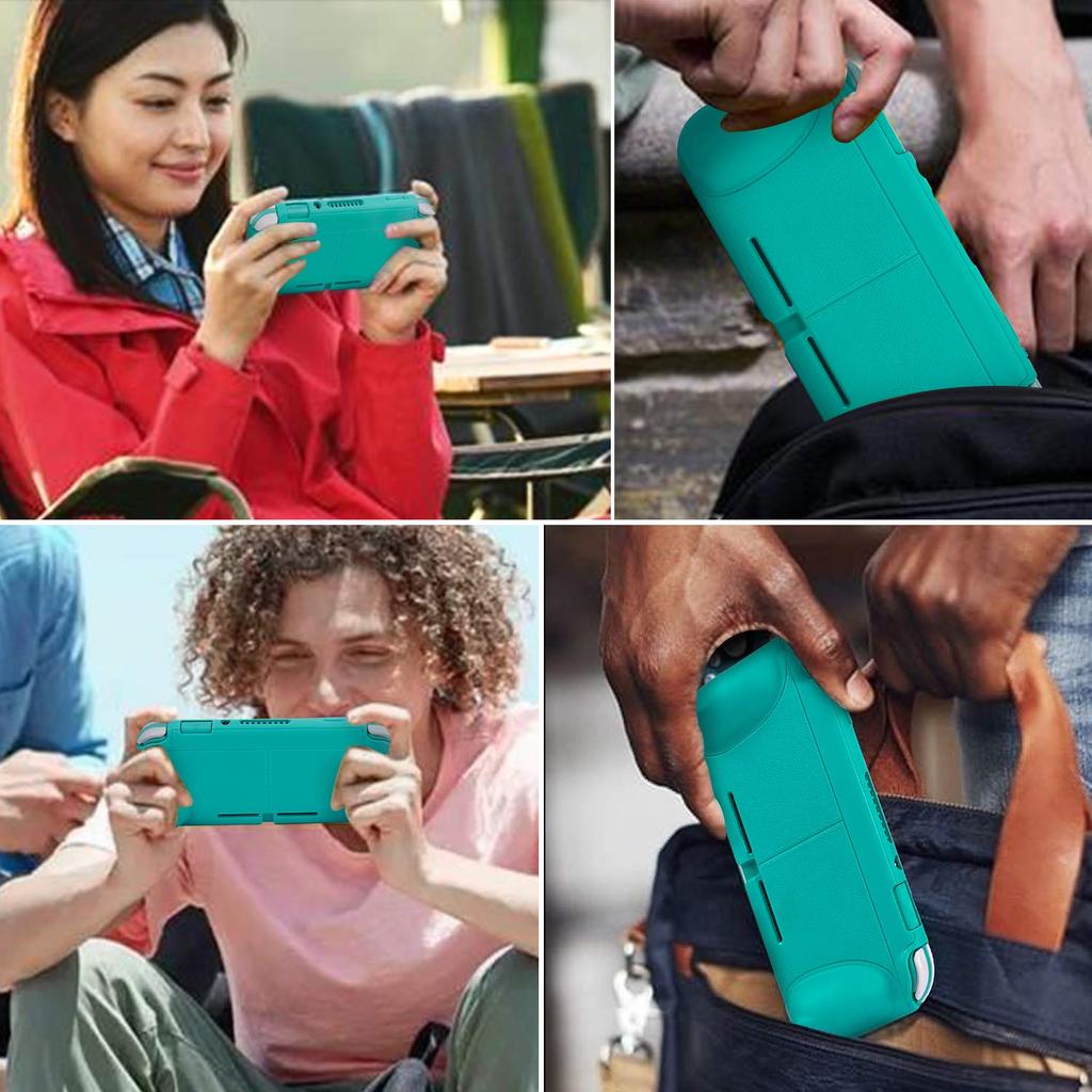 Switch Lite Cover Switch Lite Case TPU Material Integrated Full Protection Shockproof Special Handle Thin and Lightweight Easy to Put on and Take Off