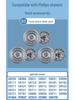 Men's Razor Blade Accessories for Philips S9000 SH90/9 Series Shaver