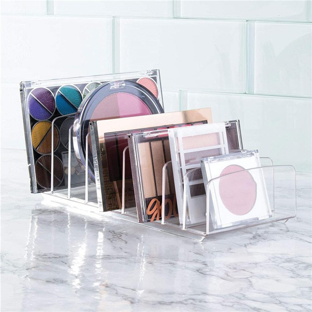 Eyeshadow Palette Organizer Scratch Free Organizer Bins for Lipstick Lip Gloss Bronzer