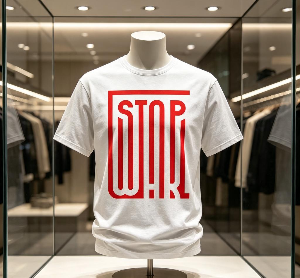 2026 Hot Selling New Unisexs Stop War Tshirt Cotton Tshirt Summer Awesome Short Sleeved Tshirt Oneck Hippie Design Tshirt