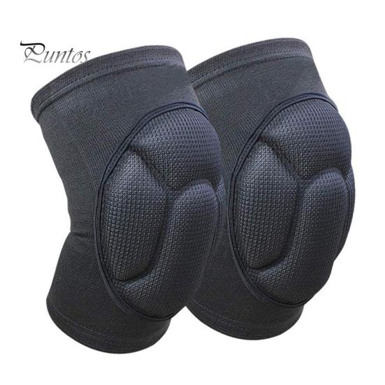 

2 шт. губка наколенник очень толстый танец волейбол ползание борьба борьба на коленях спортивный наколенник защита сустава защита колена L чёрный