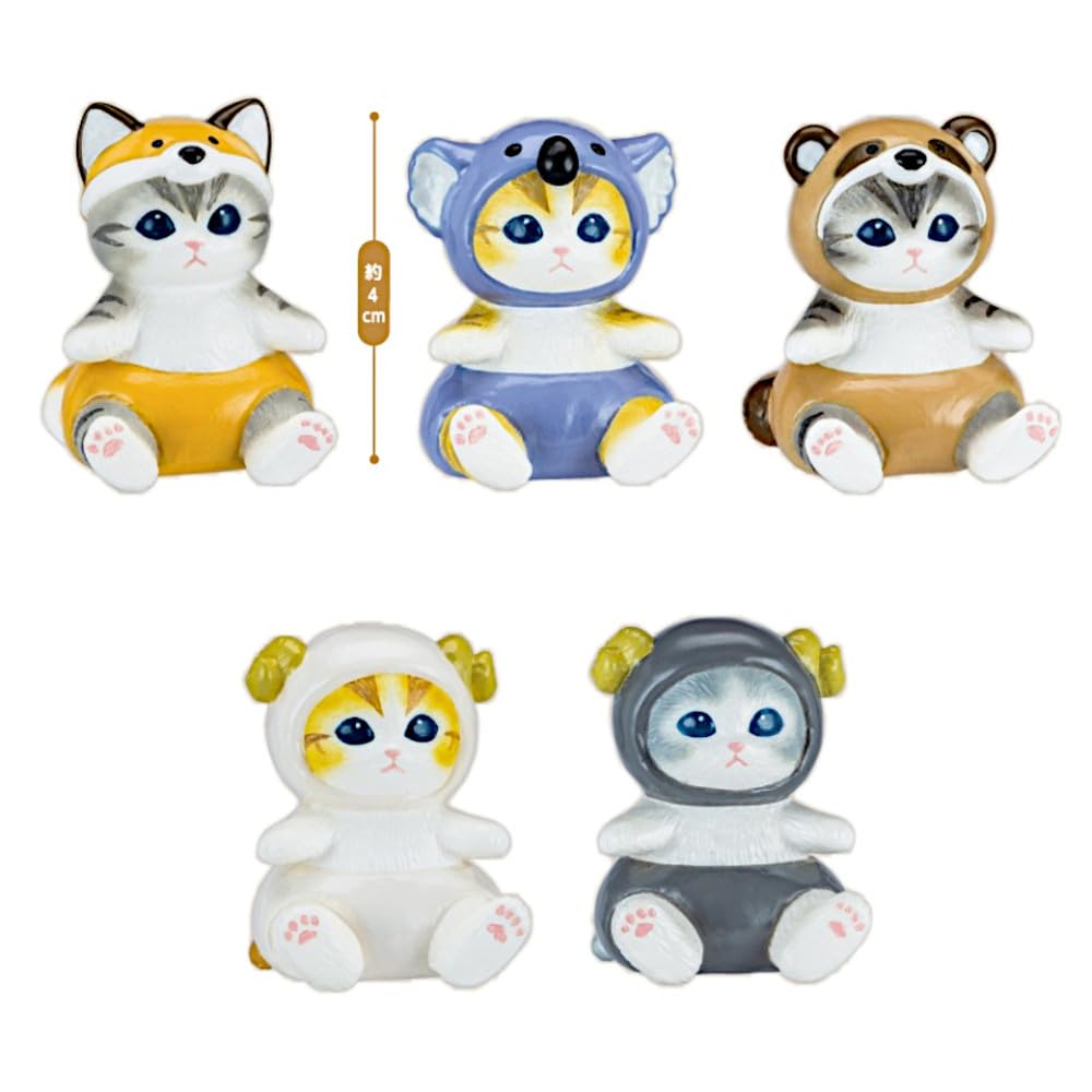 mofusand Interior Mini Figures 4, all 5 types [Full Set]