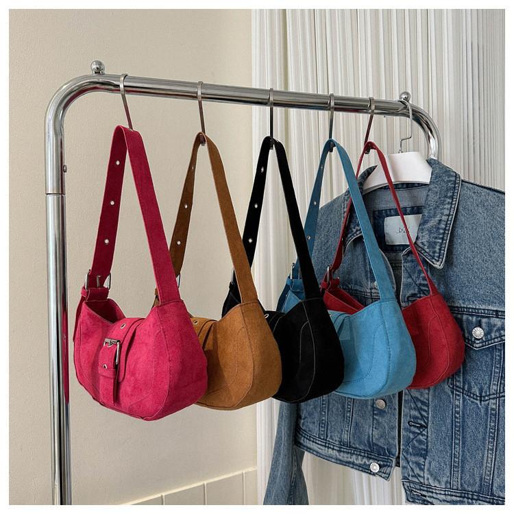 Retro Street Style Canvas Umhängetasche Damen 2023 Neuer Trend Mode Crossbodytasche