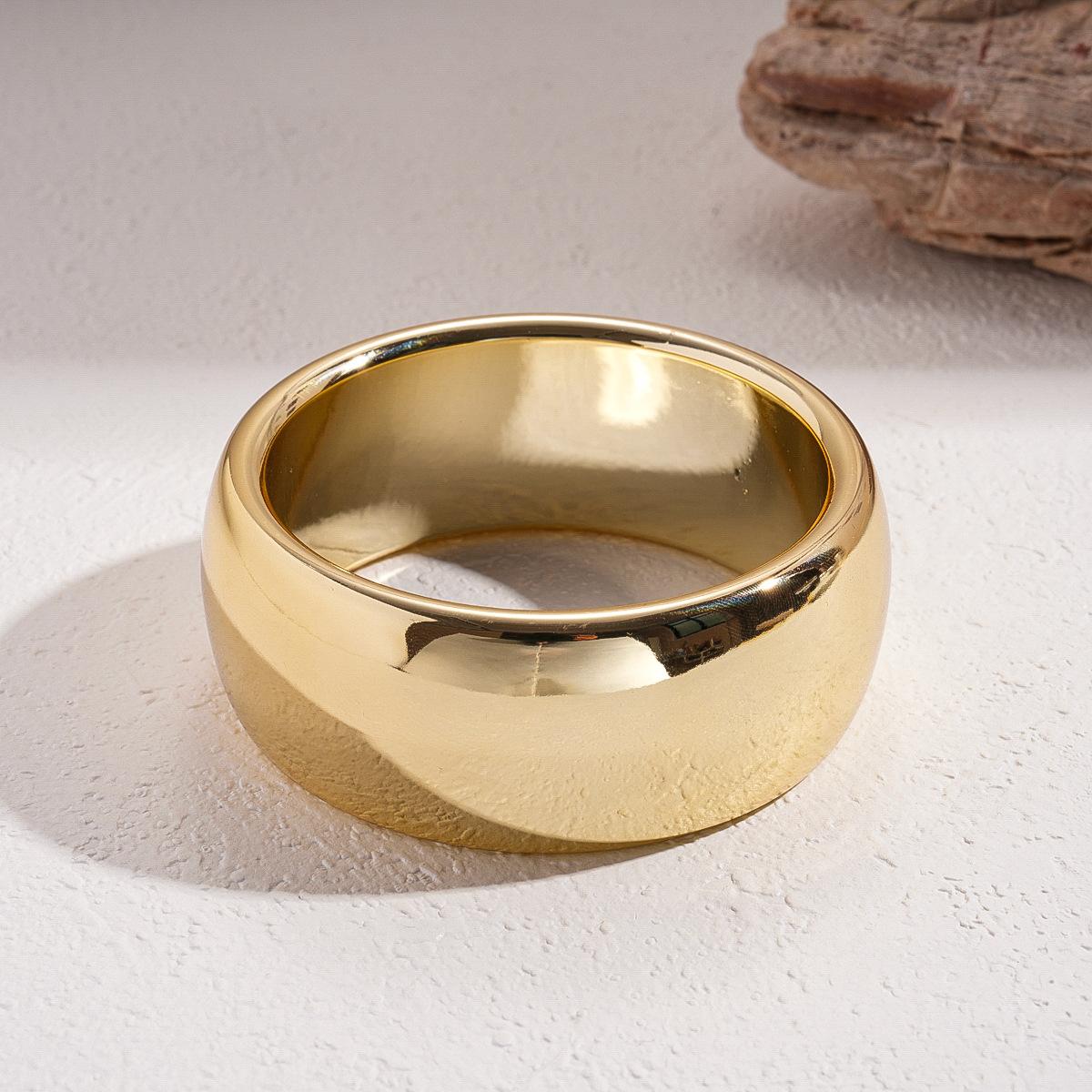 Холодный ветер гладкий геометрический круглый браслет мода инс персонализированный браслет ювелирные изделия