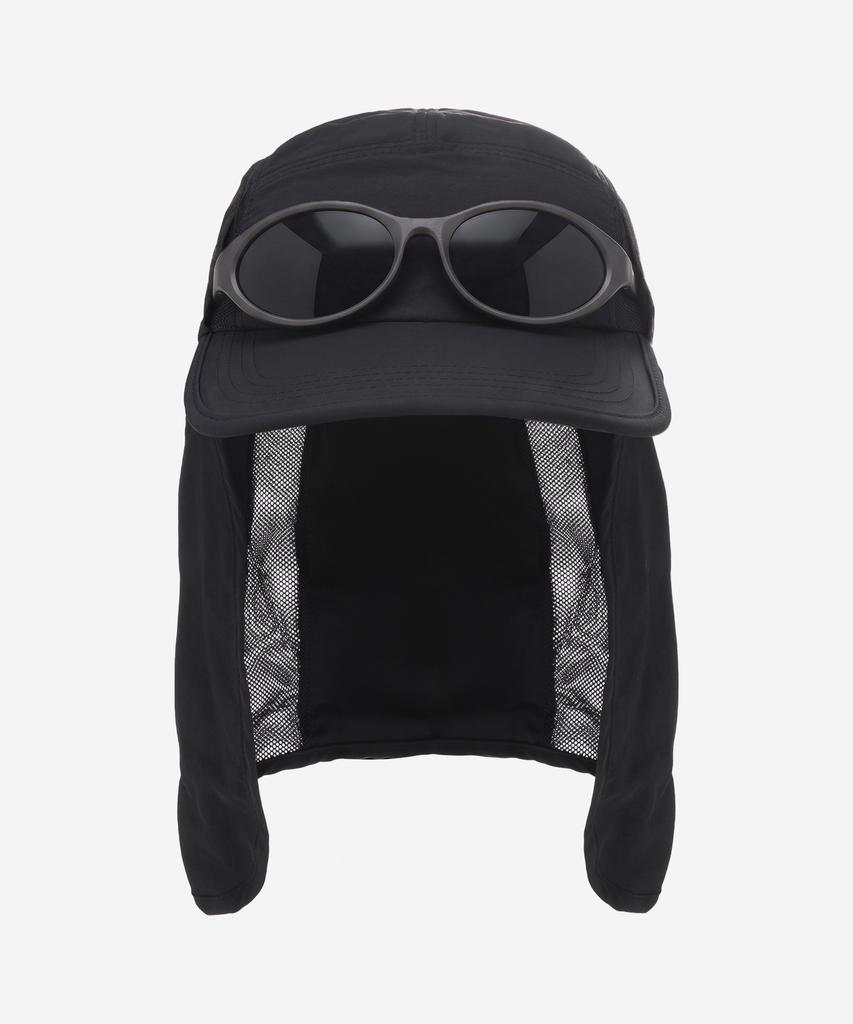 NODE LABS Dev:11 Sunglasses Cut Desert Cap_Black