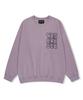 YESEYESEE C-Logo Sweatshirt Lavender
