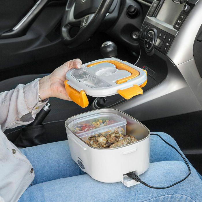 Electric Lunch Box - Lunffi - InnovaGoods - 1.5 L - Stainless Steel - Foldable