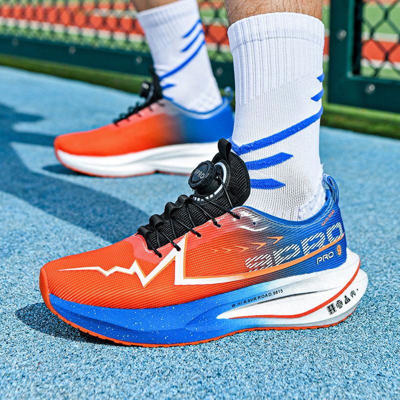 Zapatillas de Running Transpirables con Placa de Carbono Primavera 2026: Absorción de impactos juvenil para hombres y mujeres