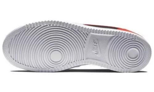 Nike Ebernon AQ1775-004 Men's Black/Habanero Red Low Top Sneaker Shoes Bred