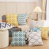 Nordic Ins Style Geometric Embroidery Pillowcase Creative 3D Home Decoration Cushion Cover Fashion Bohemia Series Pillow Case