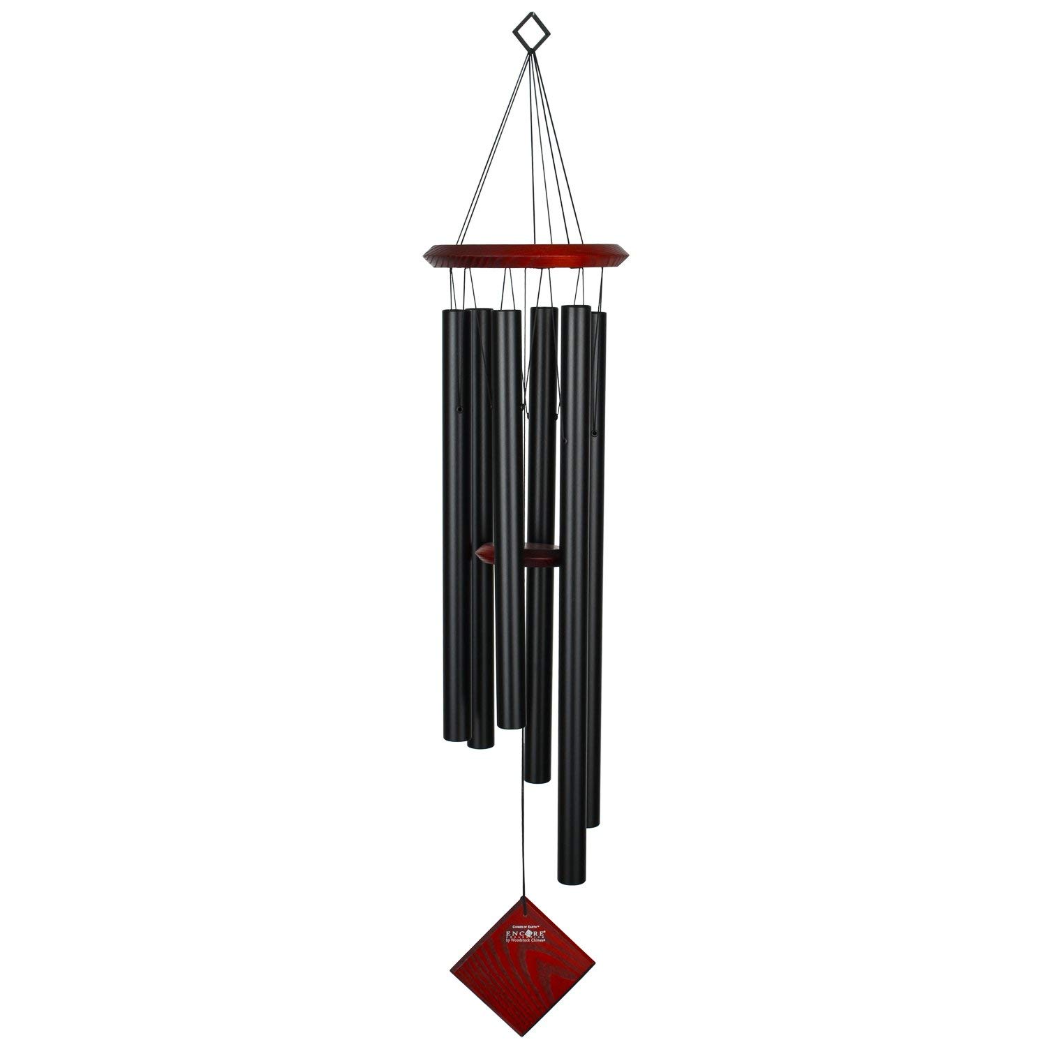 

Woodstock Chimes of Earth Black Feng Chime Encore® - (DCK37) - Shui/Entryway/Wind [Used]
