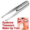 Smart Design Eyebrow Tweezers with LED Light Makeup Tools Portable Eyebrow Clip  For Brow Shaping