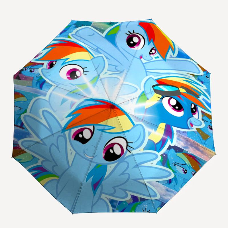 1pc My Little Pony1 Umbrella, Sun Protection, And UV Shielding. It Has Eight Sturdy Ribs for Outdoor Use And Perfect Gift