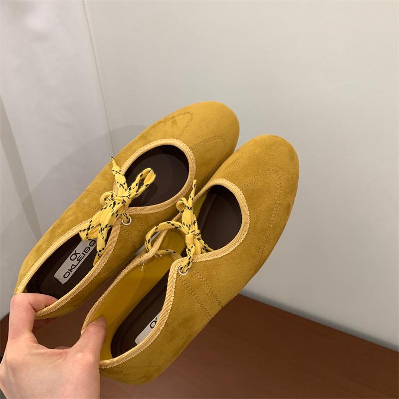 Fashion Bailamos 2025 Women Flats Lace Up Ladies Square Toe Flat Heel Sandals Spring Loafers Shoes Casual Oxford Shoes Female Flat Shoes