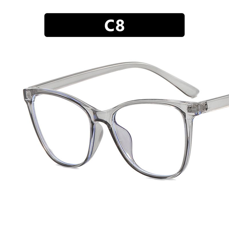 

Fashionable Oversized Cat Eye Glasses Frame For Prescription Eyewear Short Sight Eyewear 0 -0.5 -1 -1.25 -1.5 -1.75 -2.0 To -6 0
