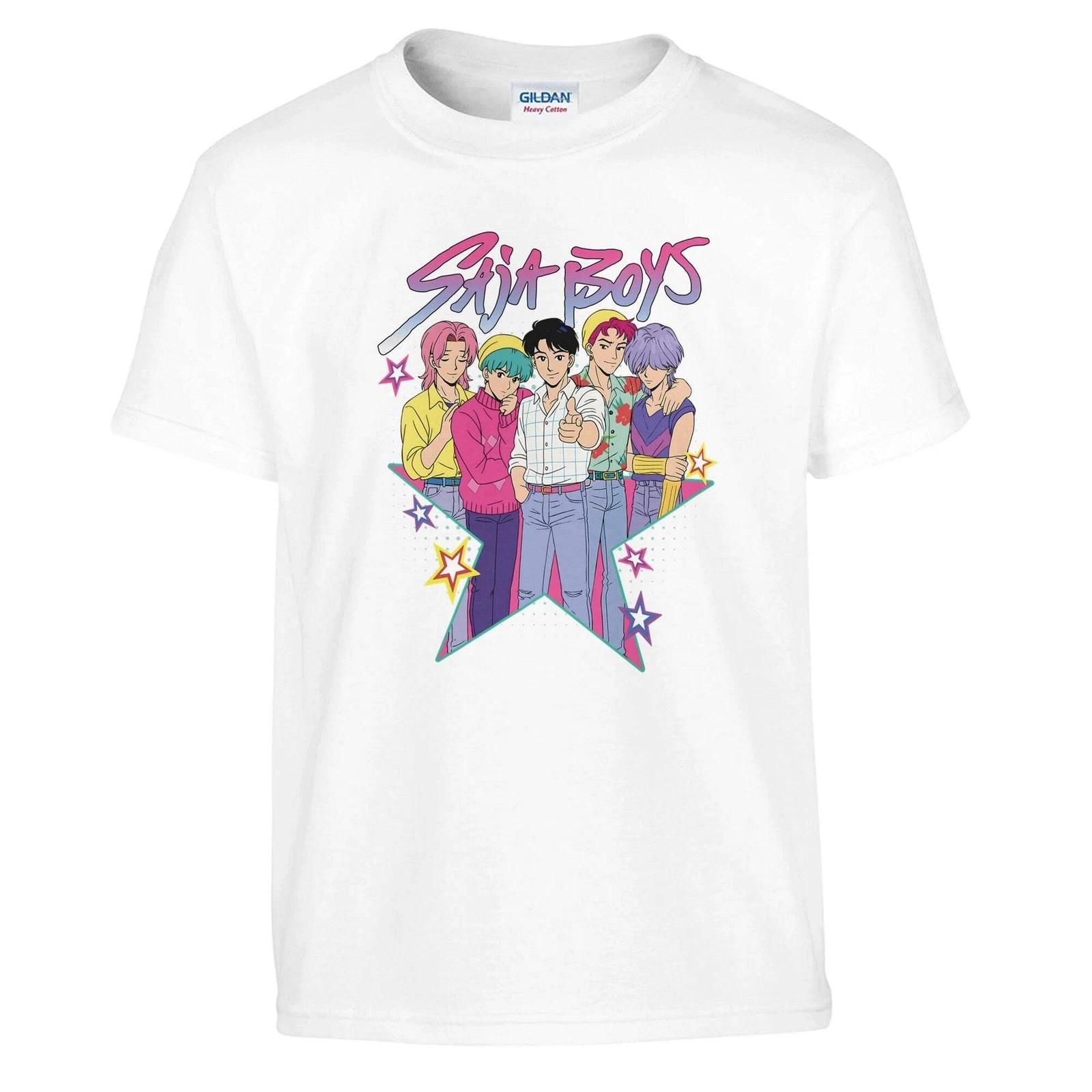 SAJA BOYS Kpop Demon Hunters T-Shirt S