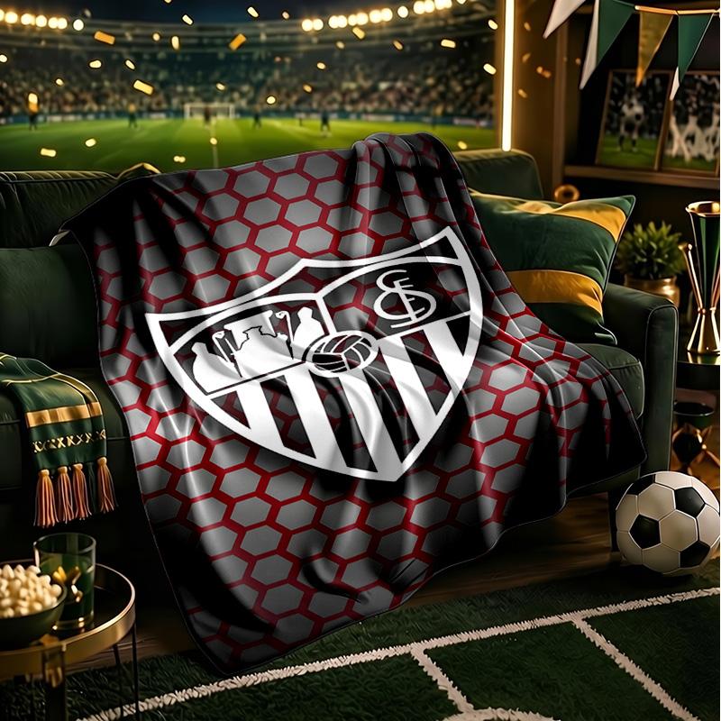 Sevi-lla Europa League Blanket Lightweight Ideal Bedding Blanket Perfect for Travel, Camping, Living Rooms, Offices, Sofas, Fan Christmas Gift
