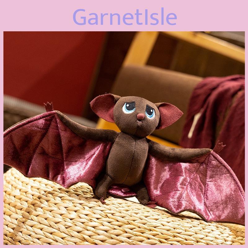 Purple Bat Plush Toy Halloween Gift Soft Animal Doll For Kids
