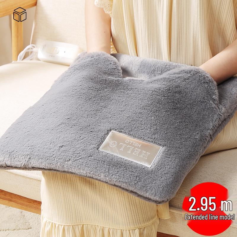 Elektrický ohřívač nohou a vyhřívaný sedák - Kompaktní vyhřívací podložka a horký obklad pro ženy