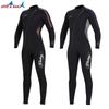 3MM Diving Suit Thickened Warm One-piece Long-sleeved Men's Snorkeling Surfing Sunscreen Jellyfish Swimsuit