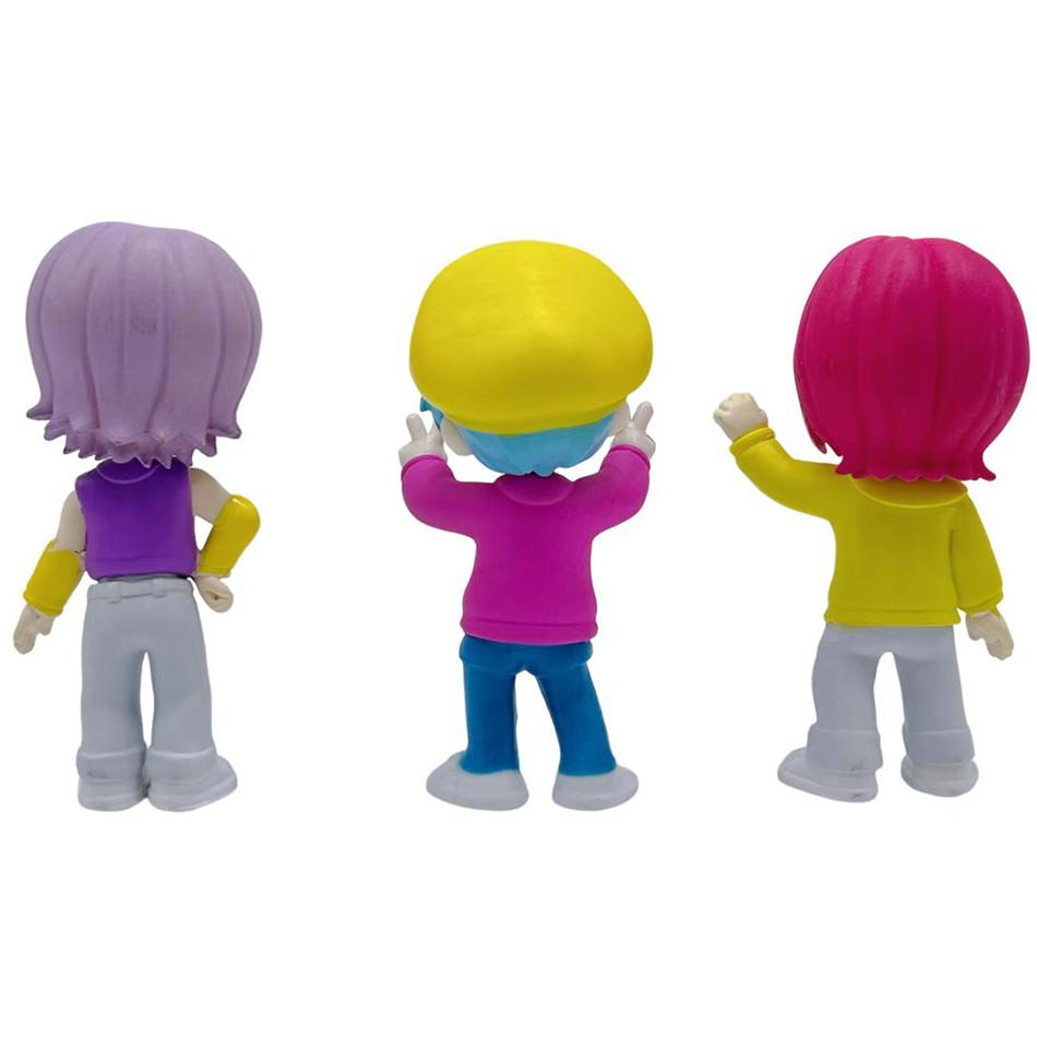 NEUE Anime Kpop Dämonenjäger Actionfigur Spielzeug Derpys Tiger Ranimeumi Mira Zoey Sussy Figur Puppe Für Fans Weihnachtsgeschenk