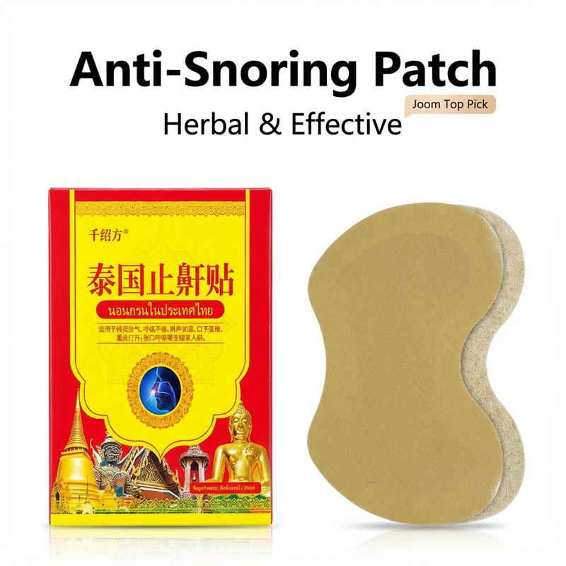 

Universal Anti Snoring Devices Throat Patch Herbal Snore Stopper Plaster Improve Sleep Quality