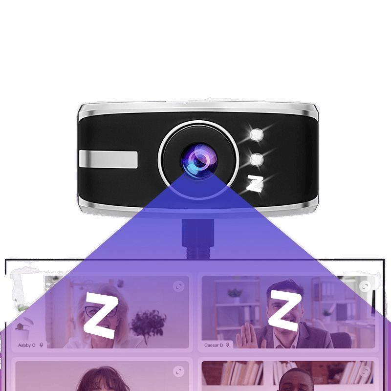 Webcam USB ad Alta Definizione con Microfono per Lezioni Online e Live Streaming, Installazione Senza Driver