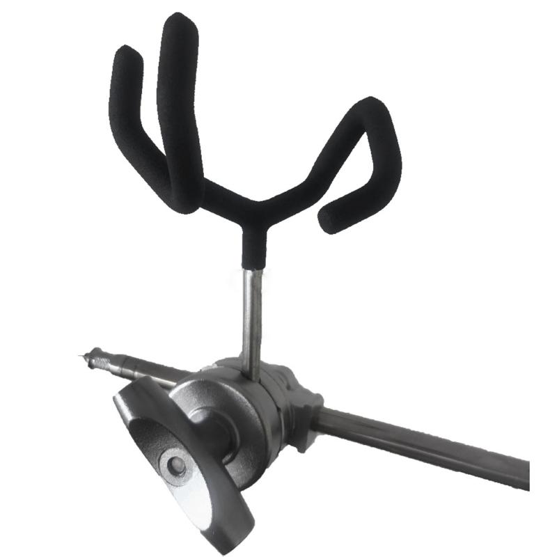 Flexible Mic Boom Rod Stand Holder with C Clamp Mount for Podcasting Instrument and Stage Performances Studio Recording