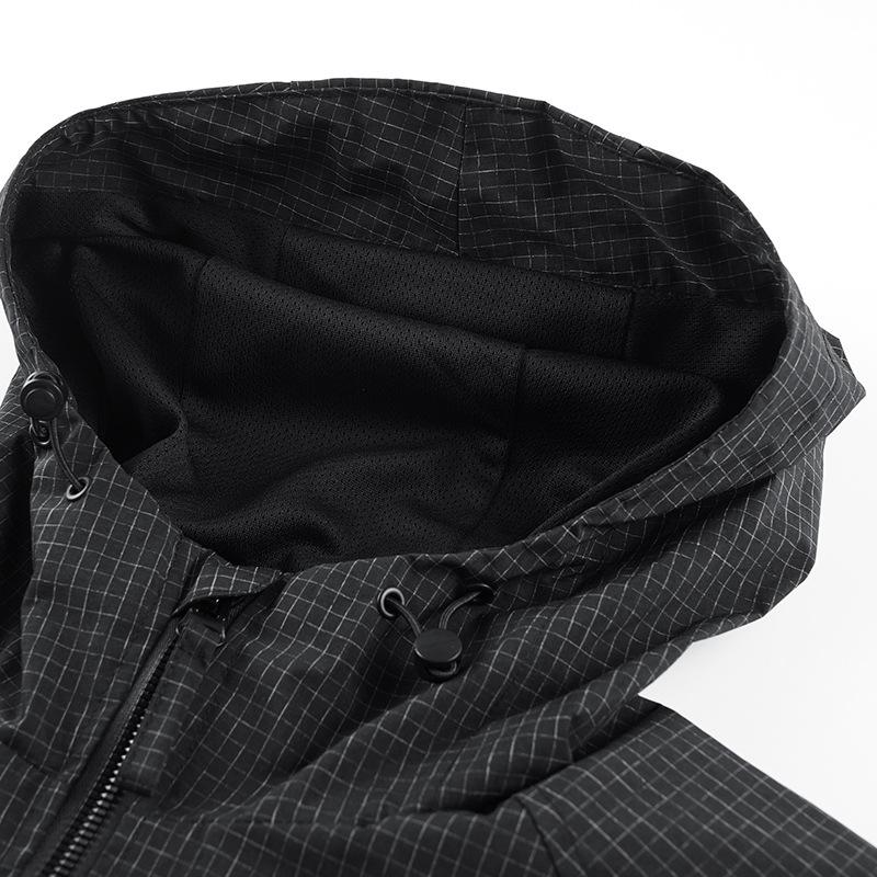 Autumn New Men's Stand-up Collar Multi-pocket Jacket Casual Loose Men's Coat