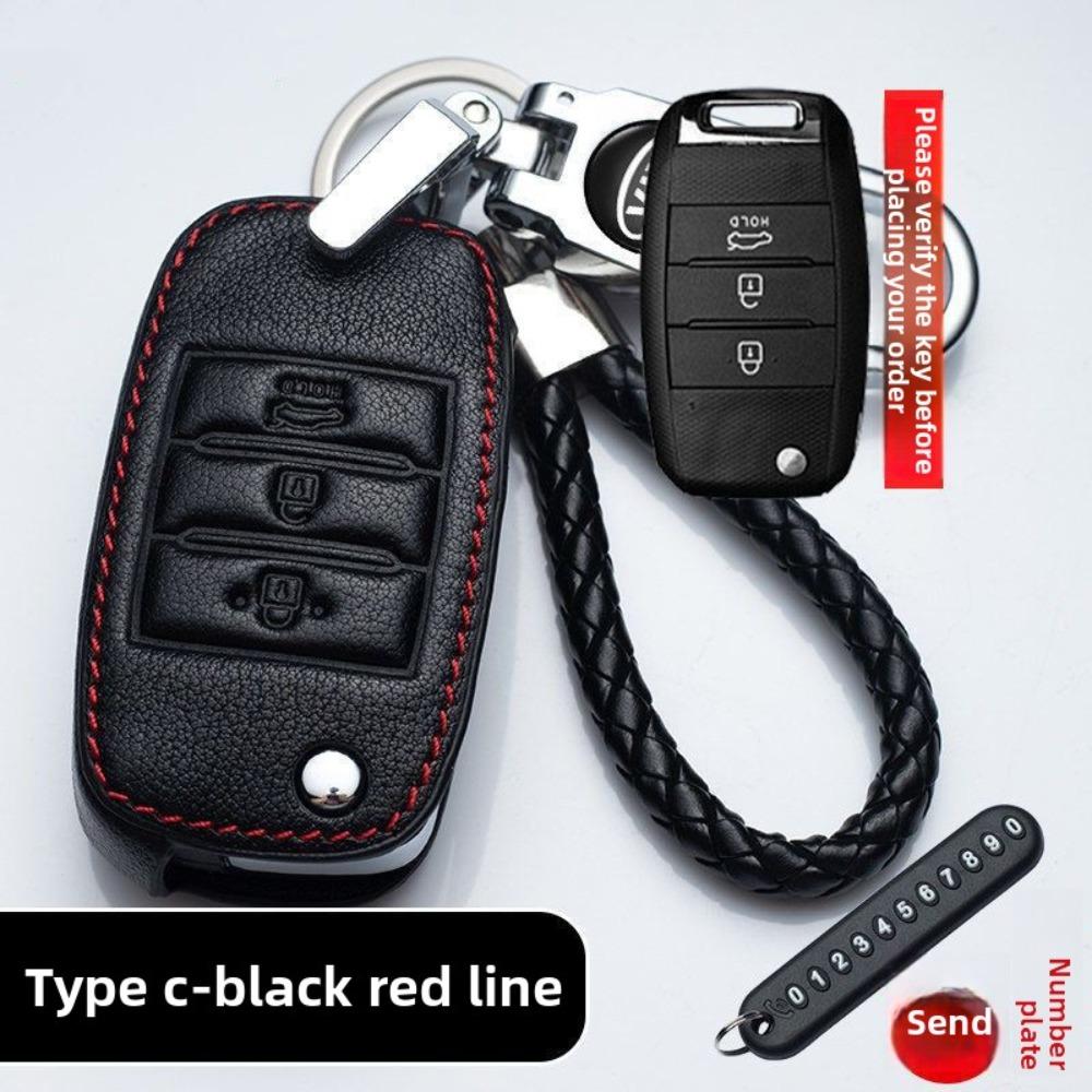 Durable for Kia Key Fob Cover for K2 K3 K4 K5 KX3 KX5 Sportage Sorento Forte Rio Keychain Protector