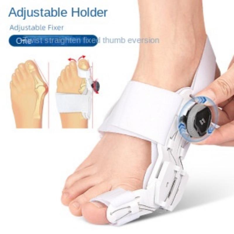 Korektor haluksów Unisex Stopa Paluch koślawy Ortezy Obrotowy Separator Palców Prostownik Regulowany Pedicure Palec Korektor Palców