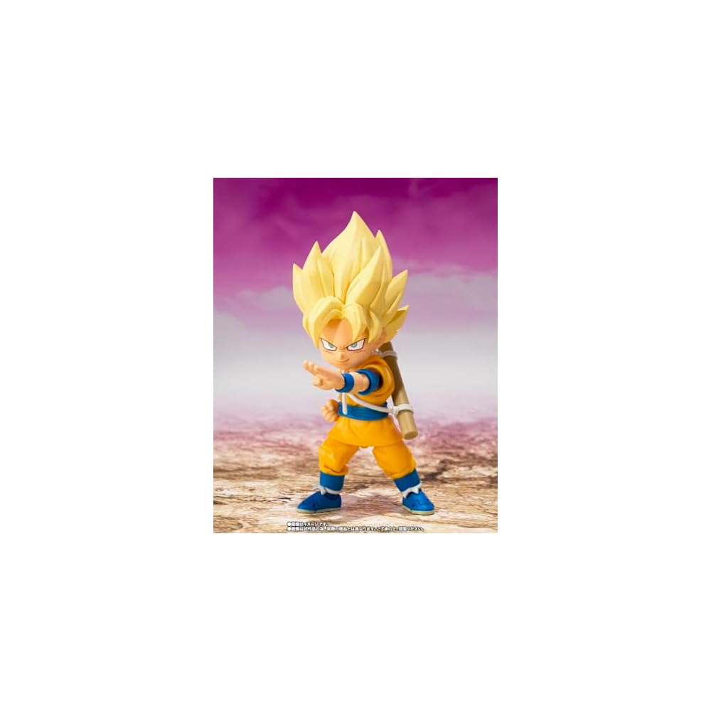 Soul Nations S.H.Figuarts Dragon Ball Z Super Saiyan Goku Mini Action Figure 10cm