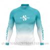 Mens UV Protection Rash Guard Long Sleeve Swim Shirt Snorkeling Diving Surfing Water Sports Wetsuit Top