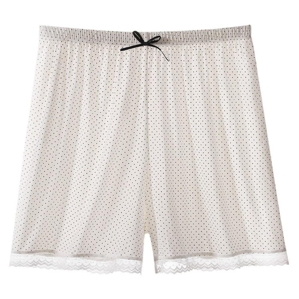 No Tight Binding Sleep Shorts Wide Leg Anti-Exposure Shorts Comfortable Slip Shorts For Women
