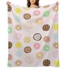 Crumbl Cookie Assortment Yum! Throw Blanket Heavy Luxury Giant Sofa Bed linens Blankets