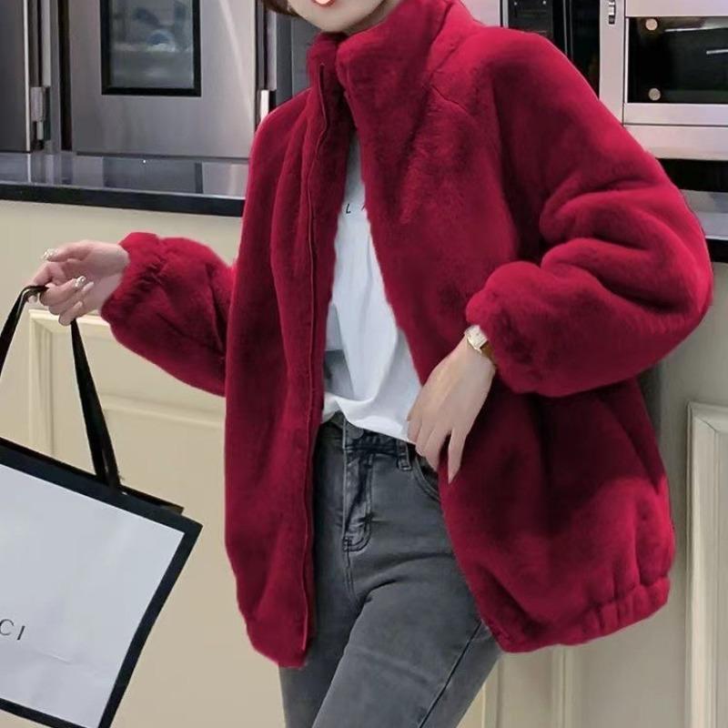

Женская модная зимняя куртка из кораллового флиса, двухсторонний флис, теплая водолазка, женский кардиган на молнии, флисовая куртка женская 6XL