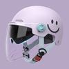 Lishi Damen Elektrofahrradhelm mit Doppelvisier