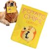Snacks Candy Potatoes Dog Crisps Toys Funny Interactive Toys Creative Pet Chew Toy  Reduce Boredom