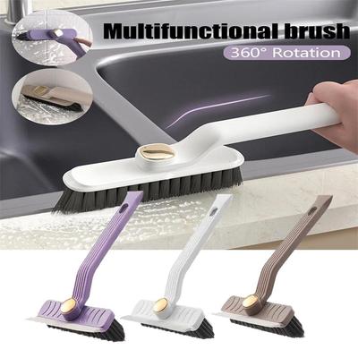 Multifunction Rotating Gap Cleaning Brush Household Tile Joints Dead Angle Crevice Cleaner Brush for Home Kitchen Bathroom