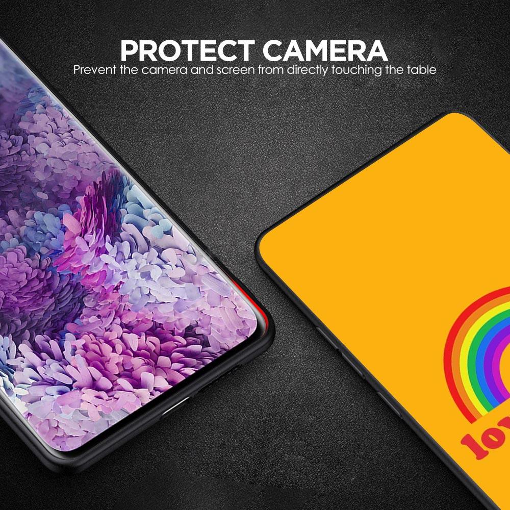 Gay Lesbian Rainbow Pride Phone Case for Samsung Galaxy A55 A35 A17 A07 A15 A13 A25 A51 A71 A72 A73 A32 A52 A52S A41 5G Soft TPU